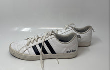 Load image into Gallery viewer, Adidas Womens Neo Pace CG5907 Black And White Leather Sneakers Shoes Size 9.5