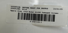 Load image into Gallery viewer, Apple Gray iPad A1490 Tablet Damaged Screen Nonfunctional For Parts Or Repairs