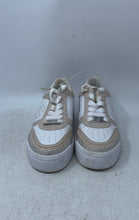 Load image into Gallery viewer, GBG Los Angeles Womens Mellow White Peach Silver Platform Sneaker Shoes Sz 7.5M