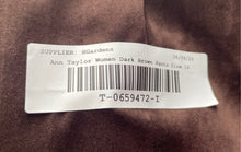 Load image into Gallery viewer, Ann Taylor Womens Dark Brown Straight Leg Trousers Pants Size 14
