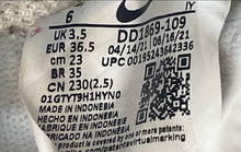 Load image into Gallery viewer, Nike Womens Dunk High White Beige Sneaker Shoes Size 6 No Laces No Insole