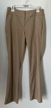 Load image into Gallery viewer, Ann Taylor Womens Brown Flat Front Slash Pockets Bootcut Leg Dress Pants Size 2