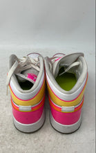 Load image into Gallery viewer, Nike Boys Air Jordan 1 Mid SE CV4611-100 White Pink Yellow Sneaker Shoes Size 7Y