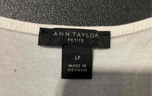 Load image into Gallery viewer, Ann Taylor Womens White Sleeveless Round Neck Pullover Blouse Top Size LP