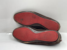 Load image into Gallery viewer, Authentic Carolina Herrera Mens Brown Oxford Dress Shoes Size 8.5 Damaged