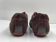 Load image into Gallery viewer, Authentic Carolina Herrera Mens Brown Oxford Dress Shoes Size 8.5 Damaged