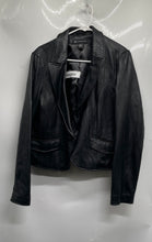 Load image into Gallery viewer, INC International Concepts Womens Black Long Sleeve Notch Lapel Blazer Size L
