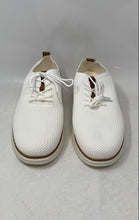 Load image into Gallery viewer, Vilocy Mens V2201 Ivory Brown Knit Lace-Up Low Top Sneakers Shoes Size EU 42