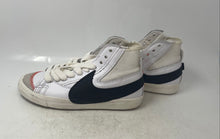 Load image into Gallery viewer, Nike Mens Blazer Mid 77 DD3111-100 White Leather Lace-Up Running Shoes Size 8.5