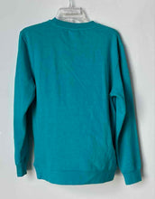 Load image into Gallery viewer, CSA Mens Turquoise NFL Miami Dolphins Long Sleeve Pullover Sweatshirt Size Small