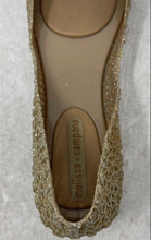 Load image into Gallery viewer, Melissa Womens Campana Papel VII Beige Glitter Casual Ballet Flats Size 7