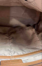 Load image into Gallery viewer, Michael Kors Womens Brown Signature Print Shoulder Tote Handbag
