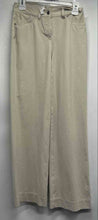 Load image into Gallery viewer, Lululemon Womens Cream Flat Front Pockets Straight Leg Trouser Pants Size 24