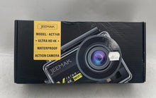 Load image into Gallery viewer, Jeemak ACT74R Black Waterproof Ultra HD 4K Action Camera In Box Not Tested