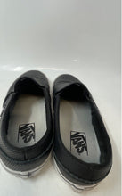 Load image into Gallery viewer, Vans Womens Asher 508731 Black Perforated Low Top Slip-On Sneaker Shoes Size 9