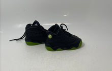 Load image into Gallery viewer, Nike Kids Air Jordan 13 Retro Black Leather Lace-Up Sneaker Shoes Size 6C