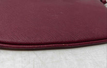 Load image into Gallery viewer, Calvin Klein Womens Red Faux Leather Passport Holder Zipper Wristlet Wallet