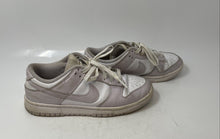 Load image into Gallery viewer, Nike Womens Dunk Low White Light Purple Leather Lace-Up Sneakers Shoes Size 7
