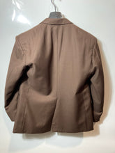 Load image into Gallery viewer, William Cheng & Son Mens Brown Notch Lapel Two-Button Blazer Size No Size