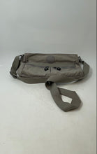 Load image into Gallery viewer, Kipling Womens Gray Inner Pockets Adjustable Strap Shoulder Crossbody Bag