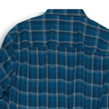 Load image into Gallery viewer, Alfani Mens Green Plaid Long Sleeve Button-Up Shirt Size Medium