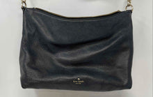 Load image into Gallery viewer, Kate Spade New York Womens Larchmont Avenue Alena Black Leather Shoulder Bag