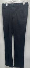 Load image into Gallery viewer, Express Mens Black Denim Dark Wash Pockets Slim Straight Leg Jeans Size 28X32