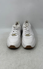 Load image into Gallery viewer, Vizzano Womens White Leather Lace-Up Low Top Sneaker Shoes Size 8