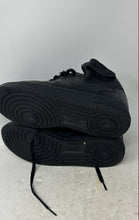 Load image into Gallery viewer, Nike Mens Air Force 1 Mid 315123-001 Black Lace-Up Sneaker Shoes Size 8.5