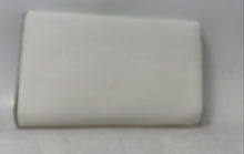 Load image into Gallery viewer, Afkomst Womens White Leather Chain Strap Convertible Clutch Crossbody Purse