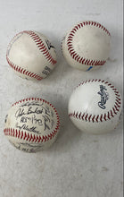 Load image into Gallery viewer, Lot Of 4 Pcs Assorted Mixed Variety White Official League Baseball Balls