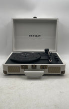 Load image into Gallery viewer, Crosley White Bluetooth Built In Speaker Portable Record Player Turntable