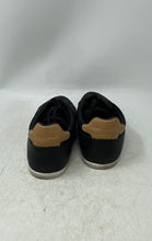 Load image into Gallery viewer, Aldo Mens Black Brown Leather Round Toe Lace-Up Sneakers Shoes Size 9