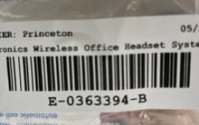 Load image into Gallery viewer, Plantronics CS50 Wireless 3.5mm Jack Office Headset System Open Box Not Tested