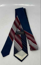 Load image into Gallery viewer, Christian Dior Mens Multicolor Striped Adjustable Pointed Tie One Size