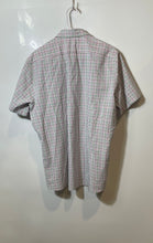 Load image into Gallery viewer, Hugo Boss Mens Multicolor Plaid Regular Fit Short Sleeve Button-Up Shirt Size L