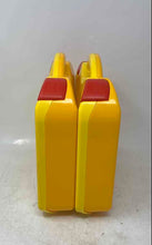 Load image into Gallery viewer, Set Of 2 Pieces Lego Yellow Red Top Handle Storage Case Containers