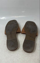 Load image into Gallery viewer, Tommy Hilfiger Womens Brown Woven Raffia Open Toe Slip-On Slide Sandals Size 8