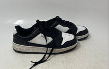 Load image into Gallery viewer, Nautica Kids Seaspray Black White Low Top Lace-Up Sneakers Shoes Size 4