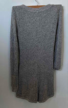 Load image into Gallery viewer, Forever 21 Womens Gray Heather Knitted Long Sleeve V-Neck Sweater Dress Size L