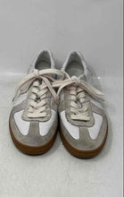 Load image into Gallery viewer, Coach Womens White Brown Leather Low Top Lace-Up Sneaker Shoes Size 7D