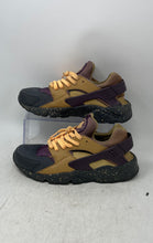 Load image into Gallery viewer, Nike Mens Air Huarache Premium 704830-012 Purple Light Brown Sneakers Shoes Sz 9