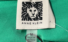 Load image into Gallery viewer, Anne Klein Womens Green Short Sleeve Notch Neck Regular Fit Blouse Top Size M