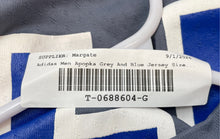 Load image into Gallery viewer, Adidas Mens Gray Apopka High School Blue Darters #14 T-Shirt Size Medium