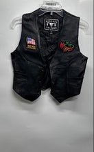 Load image into Gallery viewer, Barney's Womens Black Bike Week Dayton 2005 Sleeveless Motorcycle Vest Size S