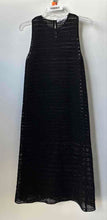 Load image into Gallery viewer, Zara Womens Black Knit Sleeveless Round Neck Crochet Sheath Dress Size XS-S