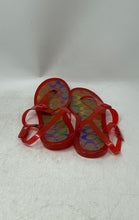 Load image into Gallery viewer, Coach Womens Natalee Multicolor Signature Print Jelly Thong Sandals Size 9 B