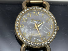 Load image into Gallery viewer, Geneva Women's Gold-Tone Watch With Crystal Accents