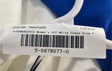 Load image into Gallery viewer, BCBGMAXAZRIA Womens Off White Sleeveless Back Zip Mini Dress Size 2 With Tag