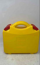 Load image into Gallery viewer, Set Of 2 Pieces Lego Yellow Red Top Handle Storage Case Containers